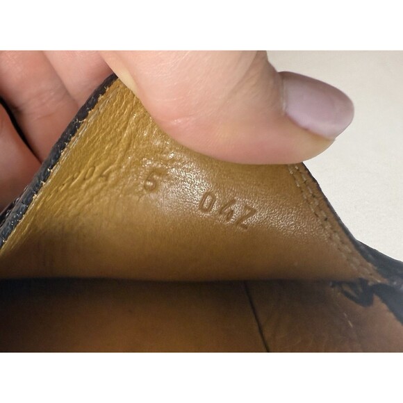 Gucci Men's Size 5 Microguccissima Leather Driving Moc Loafers 466904 - Picture 5 of 6